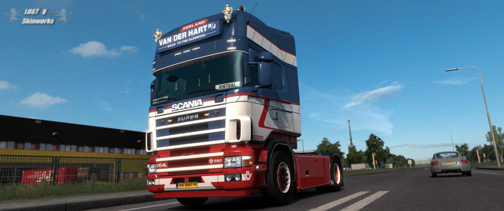 Van Der Hart Scania skin v1.0
