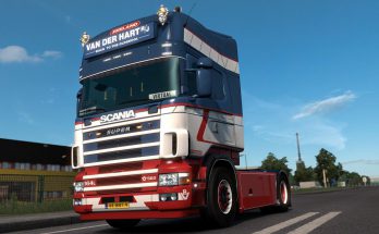 Van Der Hart Scania skin v1.0