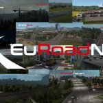 Map EuRoadNet v1.0 1.38