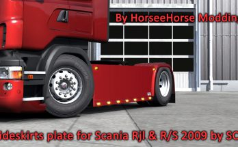Sideskirts Plate for All Scania RJL et R/S 2009 by SCS