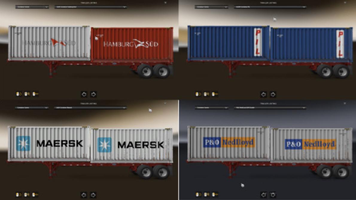 Cargo Pack for Real Shipping Container Companies 1.38.x