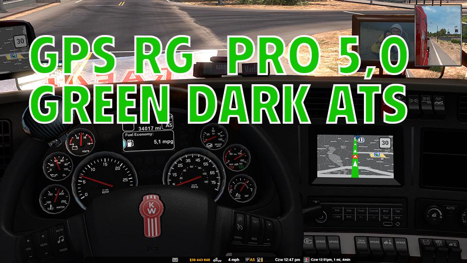 GPS RG PRO GREEN DARK ATS V5.0