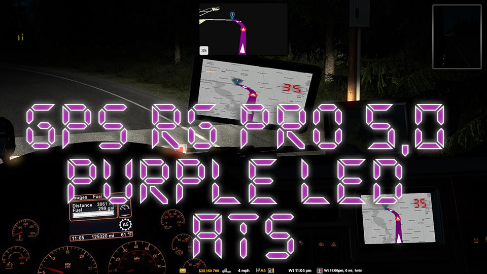 GPS RG PRO PURPLE LED ATS V5.0