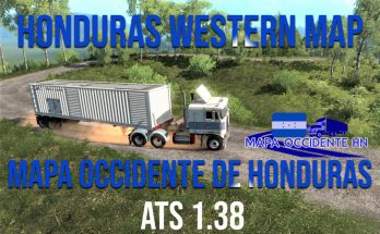 HONDURAS WESTERN MAP ATS 1.38