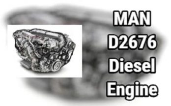 MAN D2676 DIESEL ENGINE V1.0 1.38.X