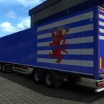 Belgian Province Flags Trailer Paint Job Pack v0.1