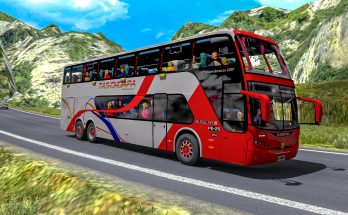 Busscar Scania Panoramico DD 6x2 v4 Bus Mod 1.38