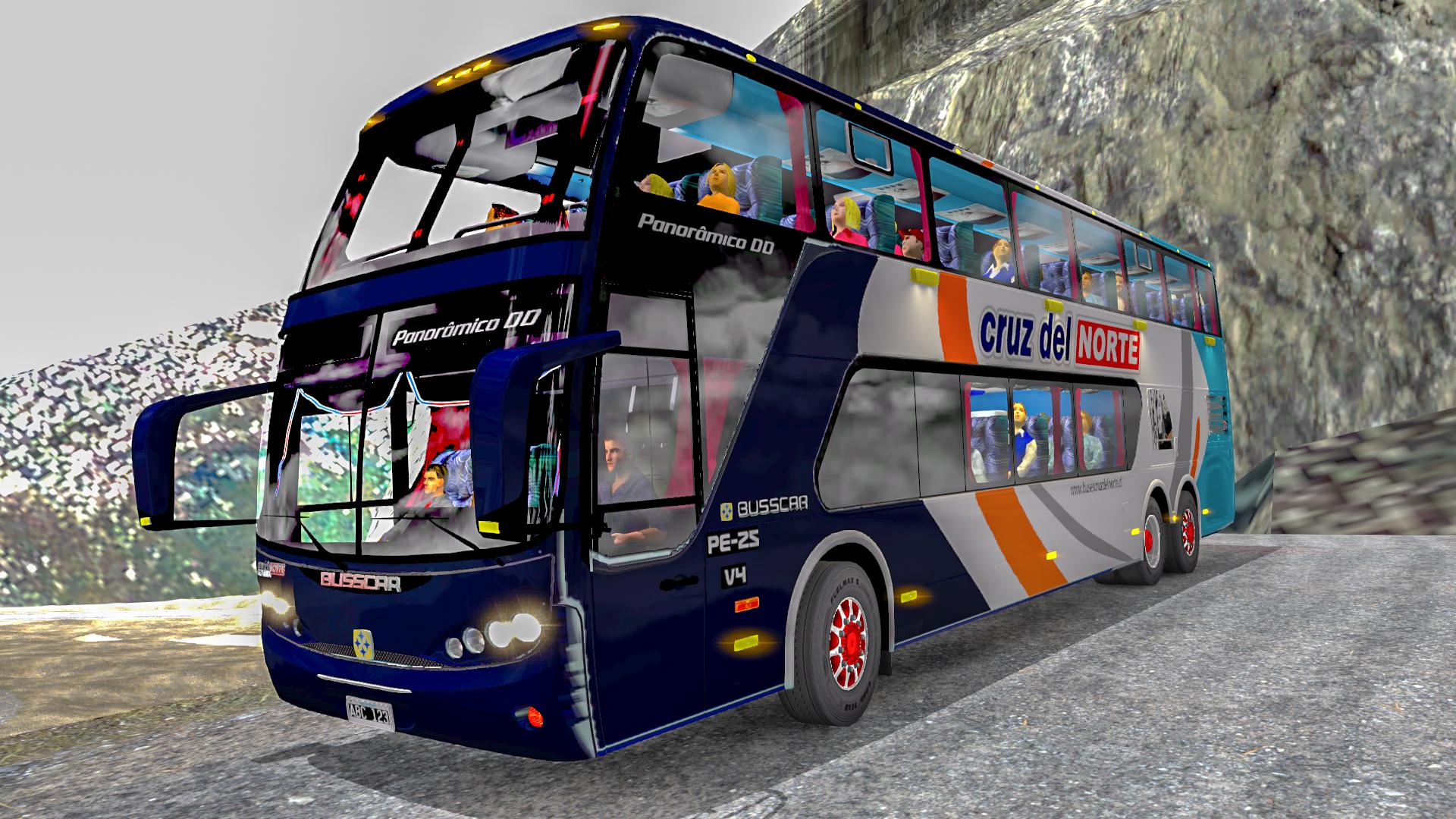 Busscar Scania Panoramico DD 6x2 v4 Bus Mod  1 38 Allmods net