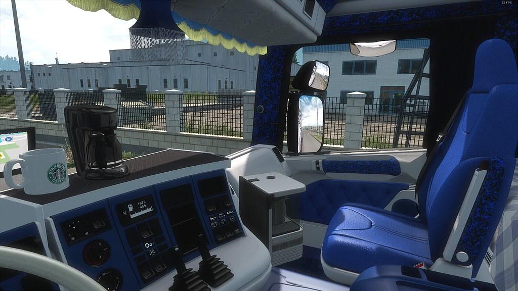 Custom interior for RJL's Scania 4 series v 0.2 1.38 ...