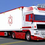 DAF XF 105 S.G. De Vries Skin Pack v1.0 1.38.x