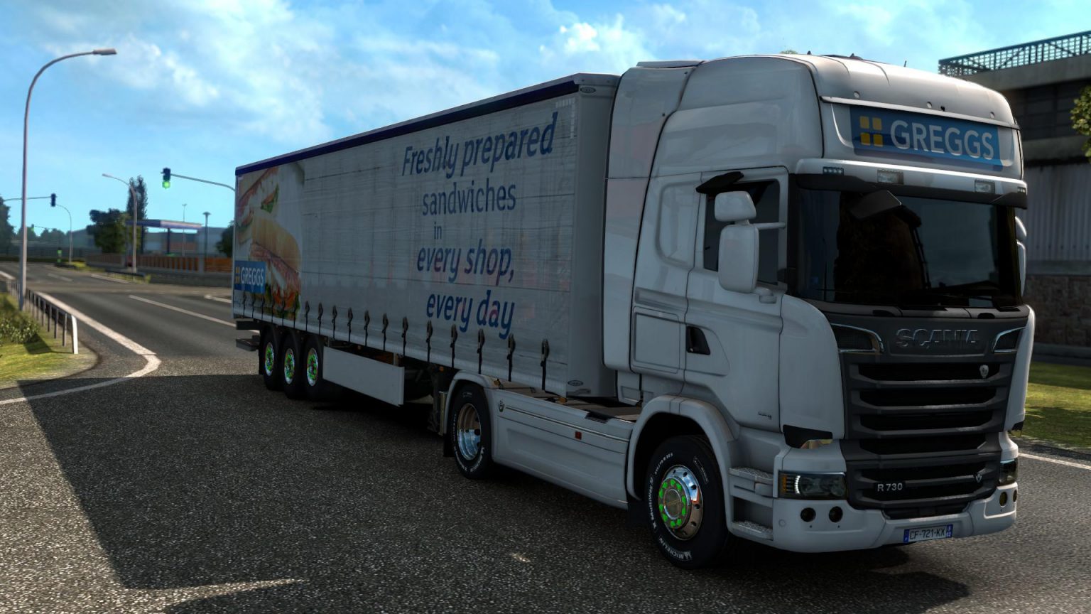 Greggs Truck & Trailer Livery Pack v 1.0 - Allmods.net