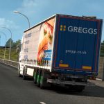 Greggs Truck & Trailer Livery Pack v1.0