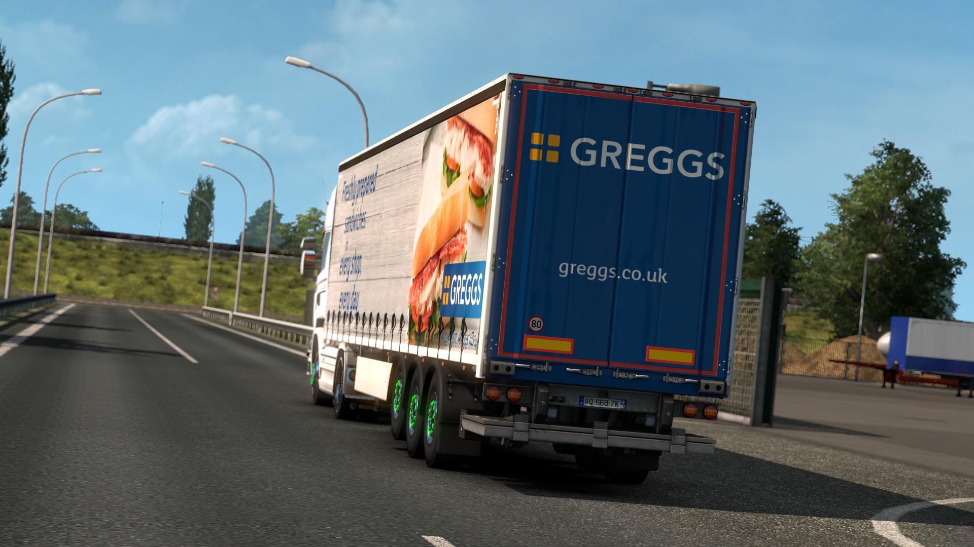 Greggs Truck & Trailer Livery Pack v 1.0