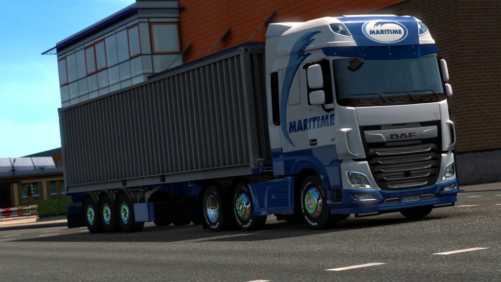 Maritime DAF XF Euro 6 skin v1.0