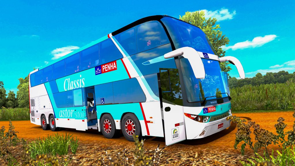 Modasa Zeus 3 8x2 Volvo Bus Mod ETS2 1.38