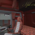 Scania NextGen Beige & Red pluche Interior v1.0 1.38.x