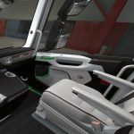 SCANIA S 2016 Interior White with Green v1.0