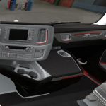 SCANIA S 2016 White - Red Interior v1.0 1.38.x