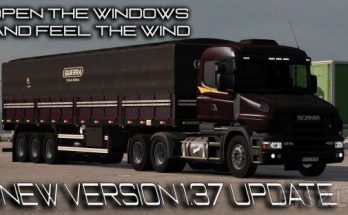Scania T & T4 Brazilian Edit 1.37 and 1.38