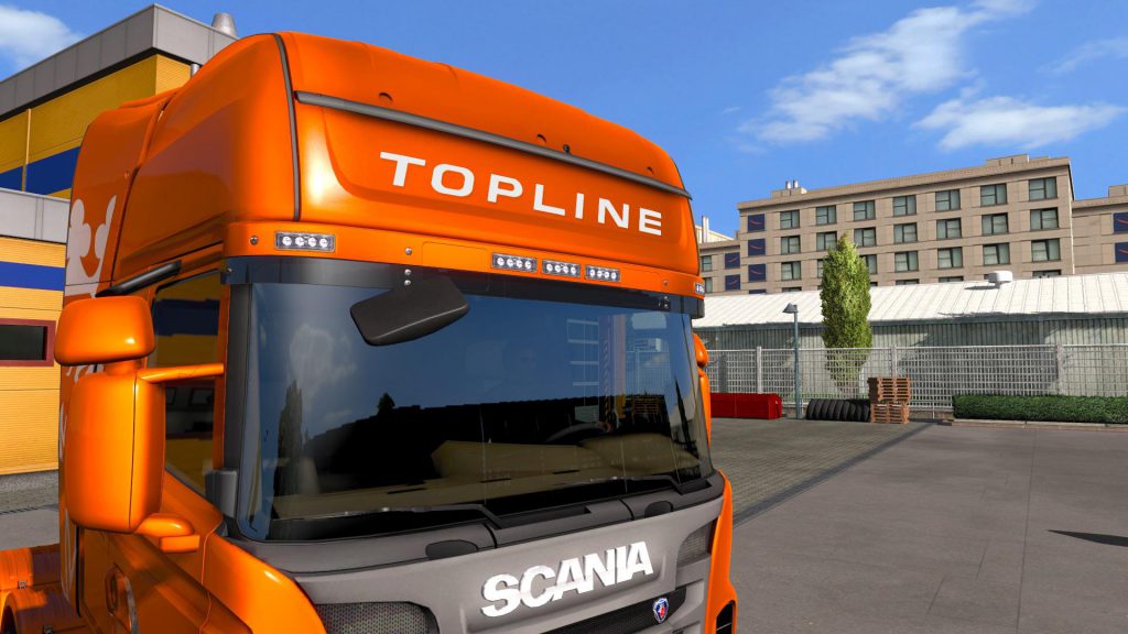 Scania Topline & Highline Stickers v1.0