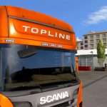Scania Topline & Highline Stickers v1.0