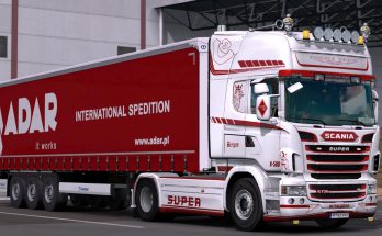 Scania V8 Open pipe Crackle Sound 1.38