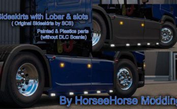 Sideskirts with Lobar for Scania NG v1.0