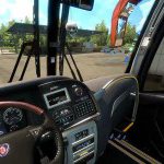 Steering Mod for Bus and Truck ETS2 1.38