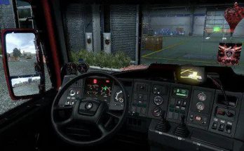 Steering Mod for Bus and Truck ETS2 1.38