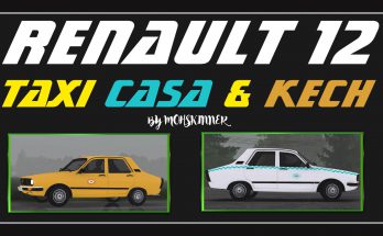 Renault 12 - Taxi Casa & Kech v0.2