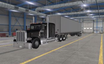 PETERBILT 389 LOWERED CHASSIS V1.0