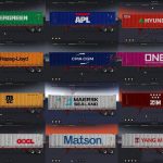 SHIPPING CONTAINER CARGO PACK + AI TRAFFIC V2.2