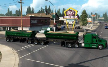 THE MIDLAND B-TRAIN DUMP TRAILER OWNABLE 1.38