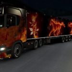 Flames Skin for Owned Trailers 1.38