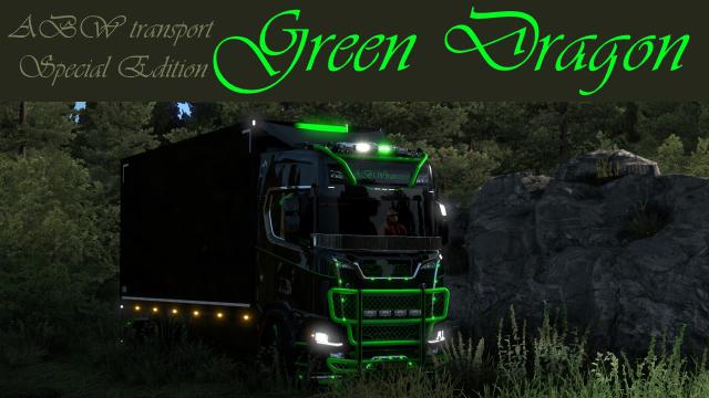 Scania S GREEN DRAGON v1.0