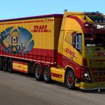 Skin DHL TNT Trucks & Trailers 1.38