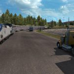 Trains Everywhere (road nightmare) in ETS2 1.38