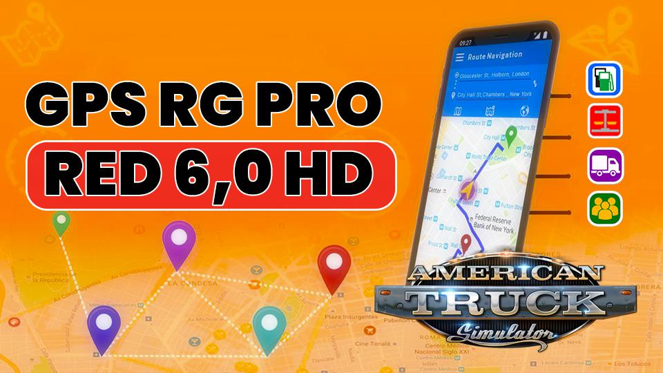 GPS RG PRO RED HD V6.0