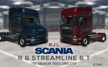 RJL SCANIA R, STREAMLINE & T PORT FOR ATS 1.39