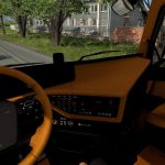 Black and Orange Interior for Volvo v1.0