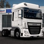 DAF XF 106 with curtains 1.38