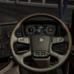 Dashboard light Scania S&R (blue) v1.0