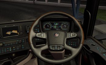 Dashboard light Scania S&R (blue) v1.0