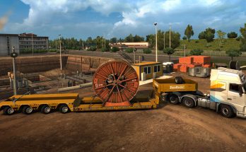 DLC Heavy Cargo Pack in Traffic ETS2 1.38.x and 1.39.x Beta