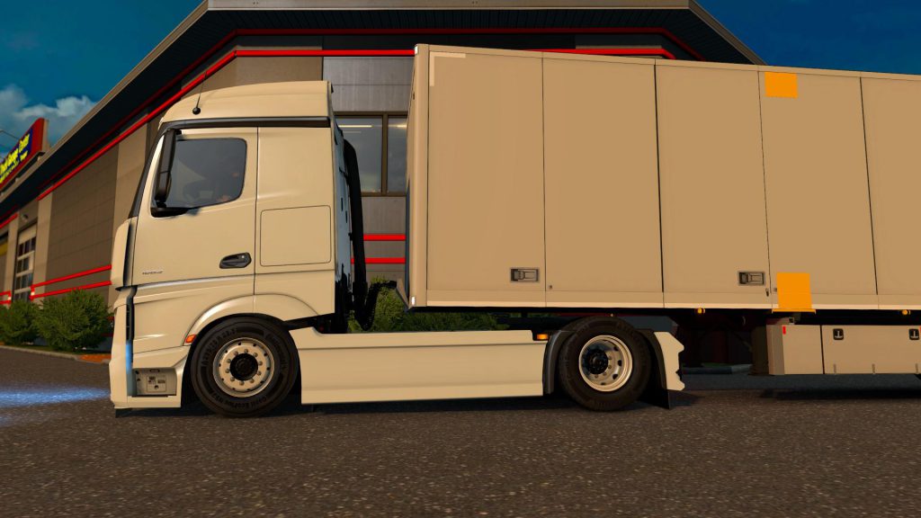 Low deck mod for Shumi's MP4 Actros 1.38.x