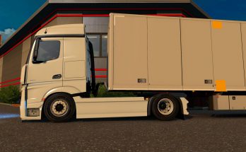 Low deck mod for Shumi's MP4 Actros 1.38.x