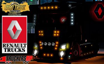 Renault T V8 Custom Tuning for Multiplayer [TruckersMP] v1.0