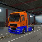 Two Tone Paint for MAN TGX 1.38