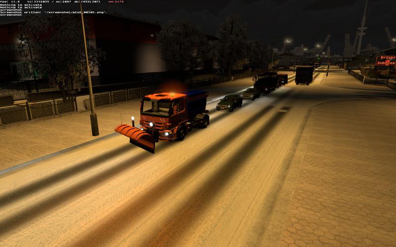 Henki A.I. Snowplow Service in Traffic v1.4