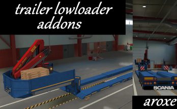 Addons trailer lowloader 1.39